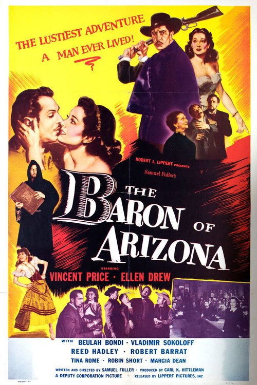 Обложка (Постер) Аризонский барон / The Baron of Arizona (1950) SATRip Обложка (Постер) Аризонский барон / The Baron of Arizona (1950) SATRip