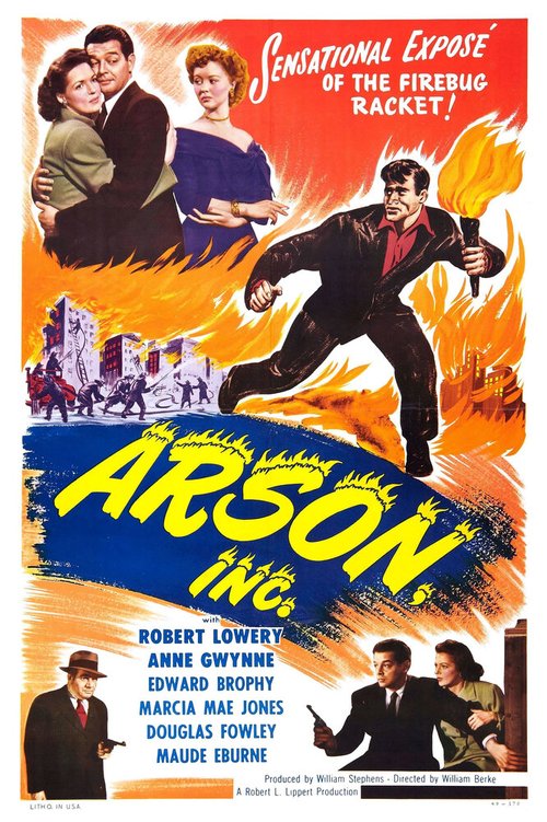 Обложка (Постер) Arson, Inc. (1949) SATRip Обложка (Постер) Arson, Inc. (1949) SATRip