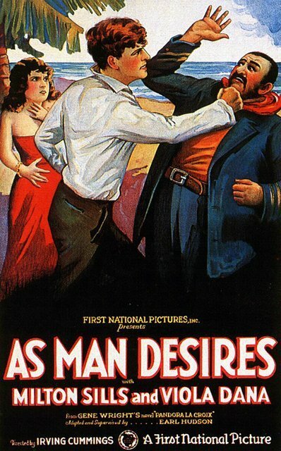 Обложка (Постер) As Man Desires (1925) SATRip