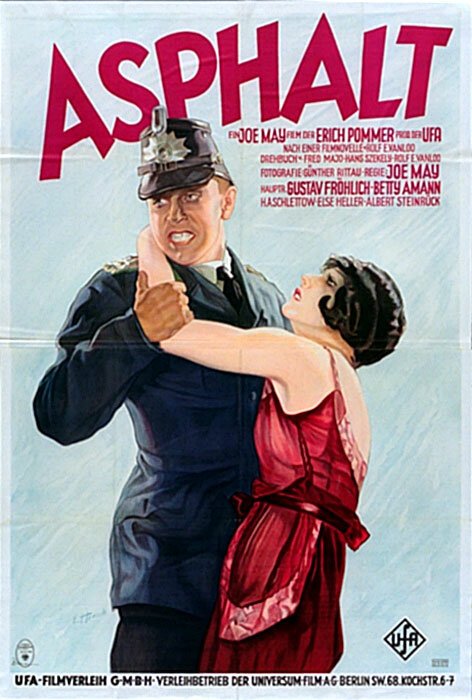 Обложка (Постер) Асфальт / Asphalt (1929) SATRip