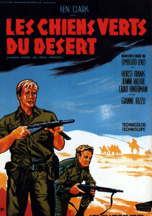 Обложка (Постер) Атака на большую тройку / Attentato ai tre grandi (1967) SATRip Обложка (Постер) Атака на большую тройку / Attentato ai tre grandi (1967) SATRip