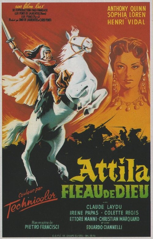 Обложка (Постер) Аттила завоеватель / Attila (1954) SATRip Обложка (Постер) Аттила завоеватель / Attila (1954) SATRip
