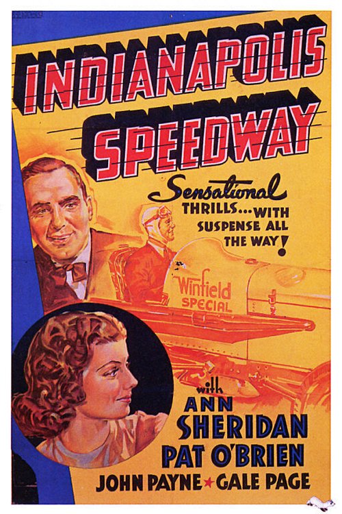 Обложка (Постер) Автострада Индианаполиса / Indianapolis Speedway (1939) SATRip
