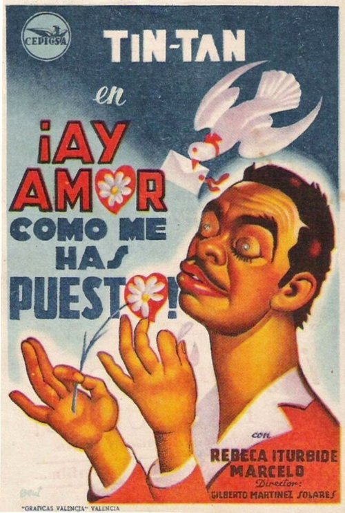 Обложка (Постер) ¡Ay amor... cómo me has puesto! (1951) SATRip Обложка (Постер) ¡Ay amor... cómo me has puesto! (1951) SATRip