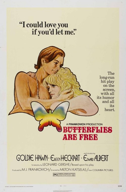 Обложка (Постер) Бабочки свободны / Butterflies Are Free (1972) SATRip Обложка (Постер) Бабочки свободны / Butterflies Are Free (1972) SATRip