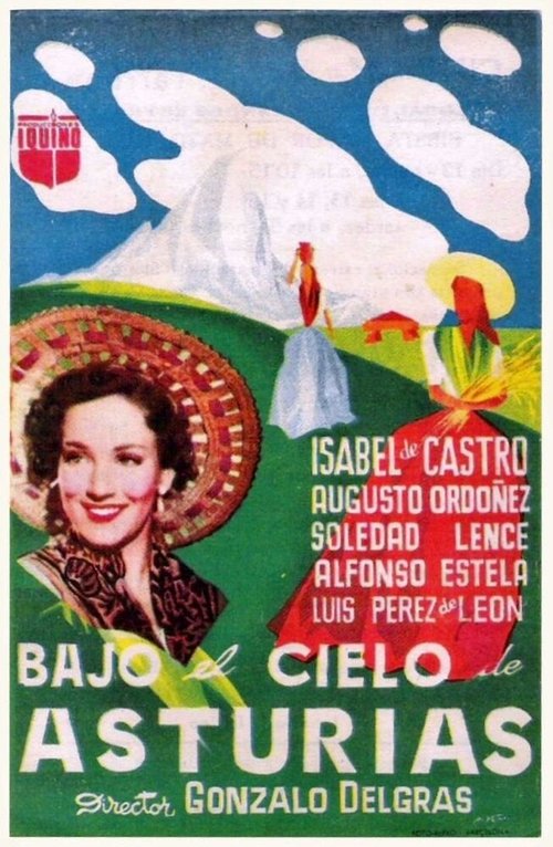 Обложка (Постер) Bajo el cielo de Asturias (1951) SATRip Обложка (Постер) Bajo el cielo de Asturias (1951) SATRip