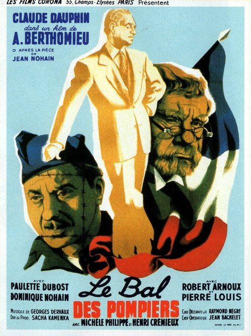 Обложка (Постер) Бал пожарных / Le bal des pompiers (1948) SATRip Обложка (Постер) Бал пожарных / Le bal des pompiers (1948) SATRip