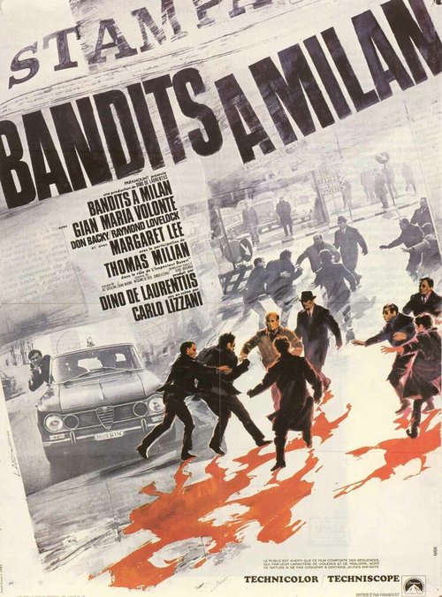 Обложка (Постер) Бандиты в Милане / Banditi a Milano (1968) SATRip Обложка (Постер) Бандиты в Милане / Banditi a Milano (1968) SATRip