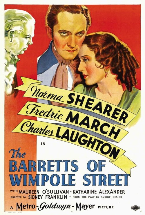 Обложка (Постер) Барреты с Уимпол-стрит / The Barretts of Wimpole Street (1934) SATRip