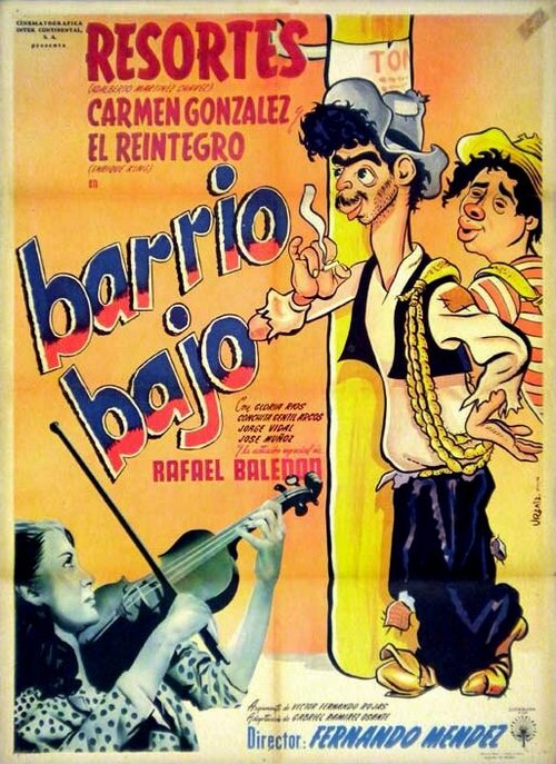 Обложка (Постер) Barrio bajo (1950) SATRip