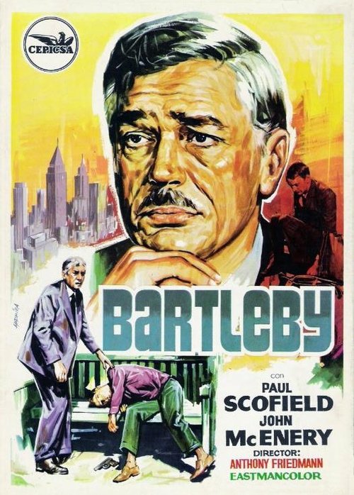 Обложка (Постер) Бартлби / Bartleby (1972) SATRip Обложка (Постер) Бартлби / Bartleby (1972) SATRip
