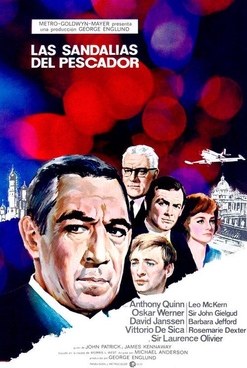 Обложка (Постер) Башмаки рыбака / The Shoes of the Fisherman (1968) SATRip Обложка (Постер) Башмаки рыбака / The Shoes of the Fisherman (1968) SATRip