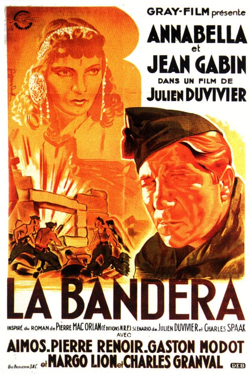 Обложка (Постер) Батальон иностранного легиона / La bandera (1935) SATRip