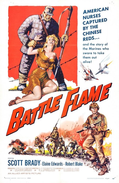 Обложка (Постер) Battle Flame (1959) SATRip Обложка (Постер) Battle Flame (1959) SATRip