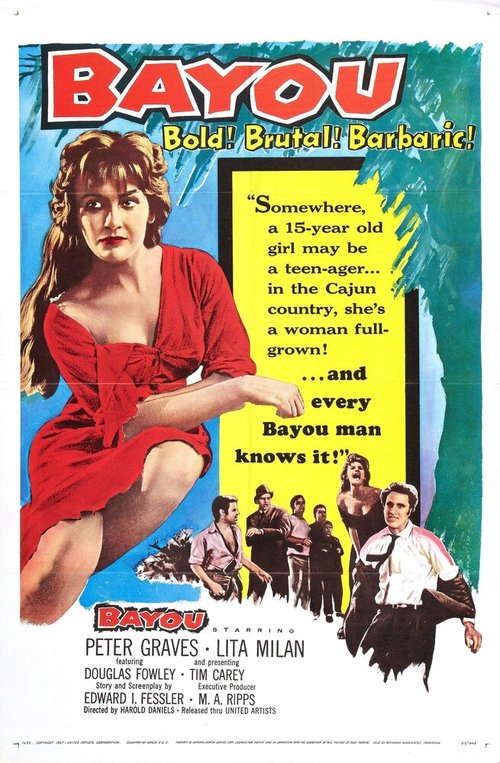 Обложка (Постер) Bayou (1957) SATRip Обложка (Постер) Bayou (1957) SATRip