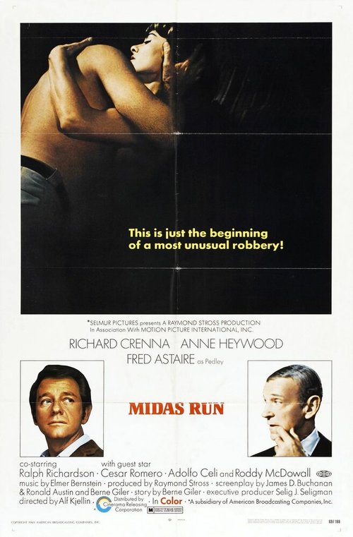 Обложка (Постер) Бег Мидаса / Midas Run (1969) SATRip Обложка (Постер) Бег Мидаса / Midas Run (1969) SATRip