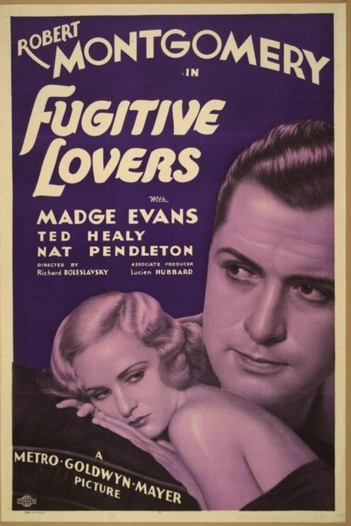 Обложка (Постер) Беглые любовники / Fugitive Lovers (1934) SATRip