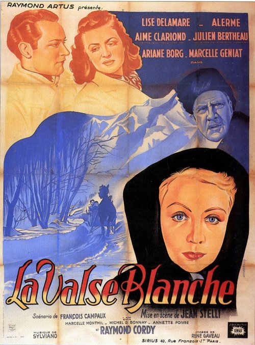 Обложка (Постер) Белый вальс / La valse blanche (1943) SATRip Обложка (Постер) Белый вальс / La valse blanche (1943) SATRip