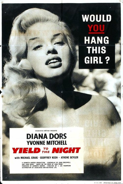 Обложка (Постер) Белокурая грешница / Yield to the Night (1956) SATRip Обложка (Постер) Белокурая грешница / Yield to the Night (1956) SATRip