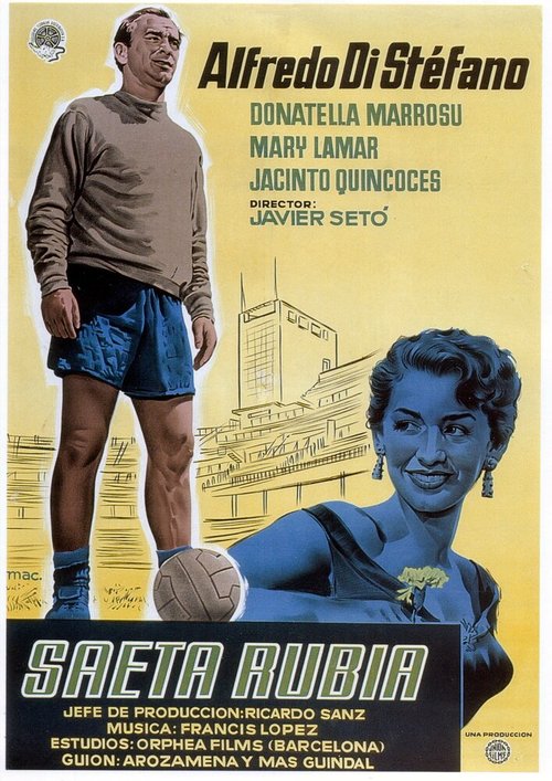 Обложка (Постер) Белокурая стрела / Saeta rubia (1956) SATRip