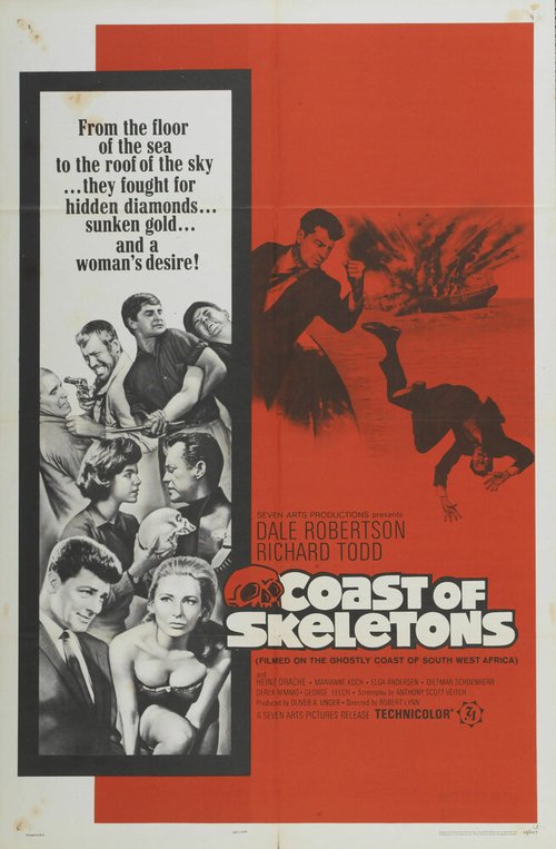 Обложка (Постер) Берег скелетов / Coast of Skeletons (1965) SATRip Обложка (Постер) Берег скелетов / Coast of Skeletons (1965) SATRip