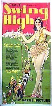 Обложка (Постер) Бери выше / Swing High (1930) SATRip