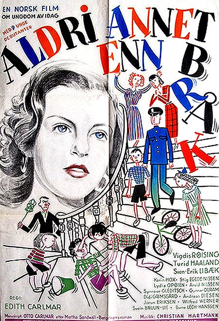 Обложка (Постер) Беспокойный дом / Aldri annet enn bråk (1954) SATRip Обложка (Постер) Беспокойный дом / Aldri annet enn bråk (1954) SATRip