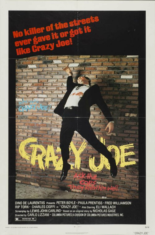 Обложка (Постер) Безумный Джо / Crazy Joe (1974) SATRip Обложка (Постер) Безумный Джо / Crazy Joe (1974) SATRip