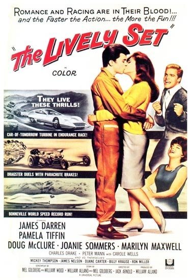Обложка (Постер) Быстромобиль / The Lively Set (1964) SATRip Обложка (Постер) Быстромобиль / The Lively Set (1964) SATRip