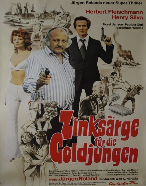 Обложка (Постер) Битва крёстных отцов / Zinksärge für die Goldjungen (1973) SATRip