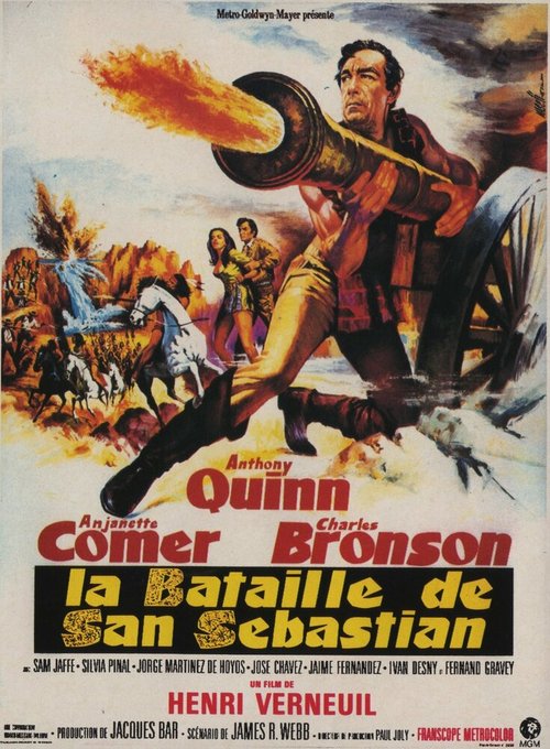 Обложка (Постер) Битва в Сан-Себастьяне / La bataille de San Sebastian (1968) SATRip Обложка (Постер) Битва в Сан-Себастьяне / La bataille de San Sebastian (1968) SATRip