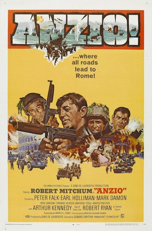 Обложка (Постер) Битва за Анцио / Lo sbarco di Anzio (1968) SATRip Обложка (Постер) Битва за Анцио / Lo sbarco di Anzio (1968) SATRip