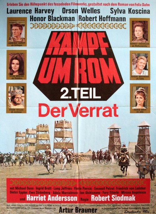 Обложка (Постер) Битва за Рим 2 / Kampf um Rom II - Der Verrat (1968) SATRip Обложка (Постер) Битва за Рим 2 / Kampf um Rom II - Der Verrat (1968) SATRip