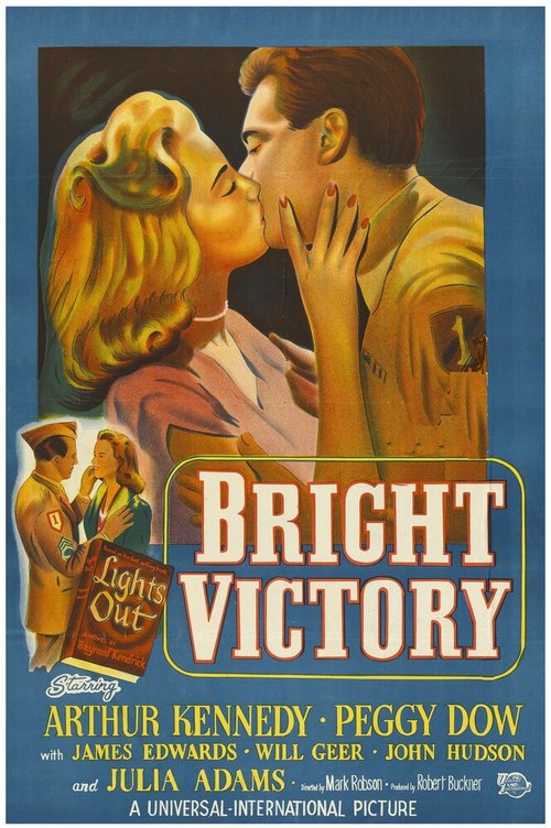 Обложка (Постер) Блестящая победа / Bright Victory (1951) SATRip Обложка (Постер) Блестящая победа / Bright Victory (1951) SATRip
