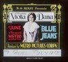Обложка (Постер) Blue Jeans (1917) 