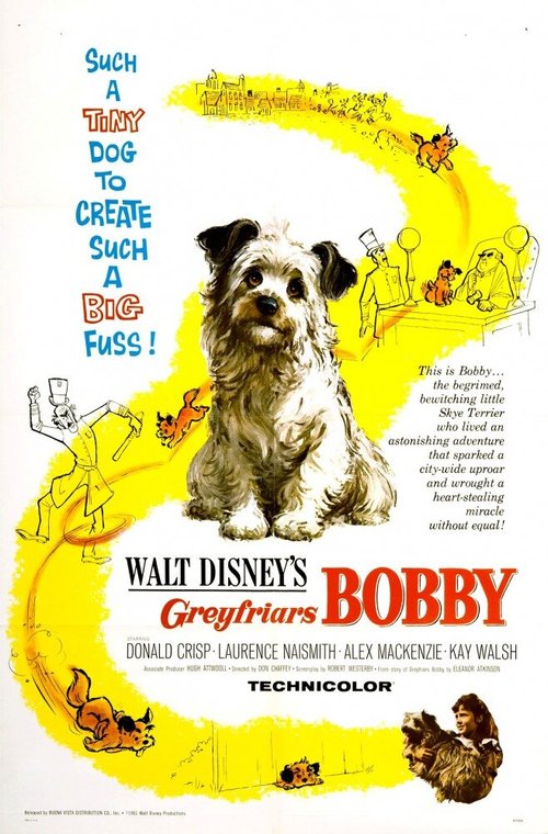 Обложка (Постер) Бобби из Грейфраерса: Правдивая история / Greyfriars Bobby: The True Story of a Dog (1961) SATRip Обложка (Постер) Бобби из Грейфраерса: Правдивая история / Greyfriars Bobby: The True Story of a Dog (1961) SATRip