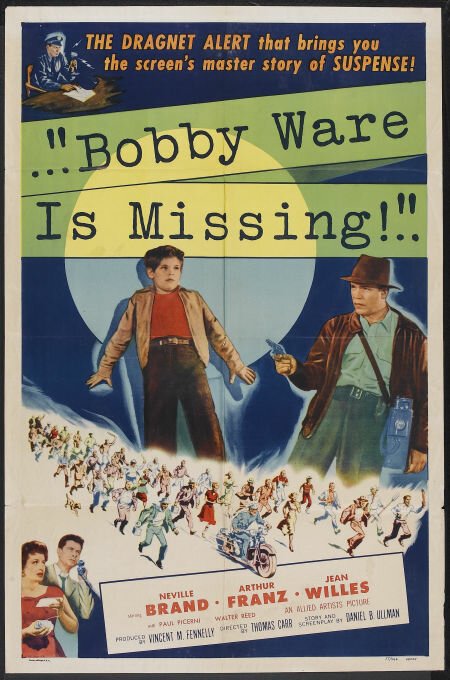 Обложка (Постер) Bobby Ware Is Missing (1955) SATRip Обложка (Постер) Bobby Ware Is Missing (1955) SATRip