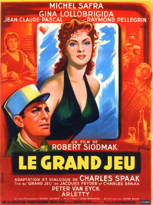 Обложка (Постер) Большая игра / Le grand jeu (1954) SATRip Обложка (Постер) Большая игра / Le grand jeu (1954) SATRip