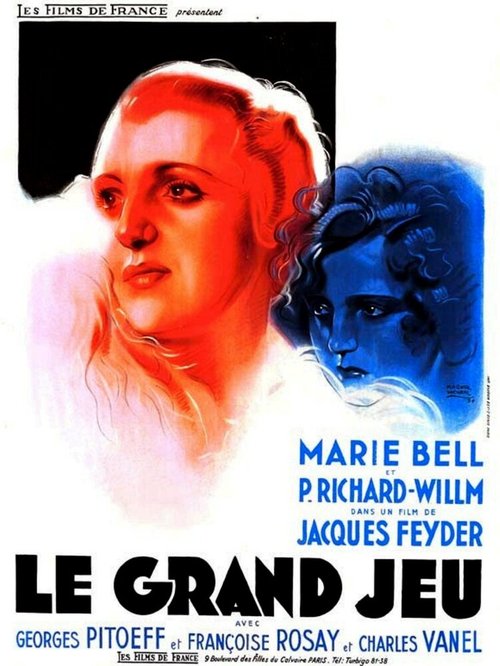 Обложка (Постер) Большая игра / Le grand jeu (1934) SATRip