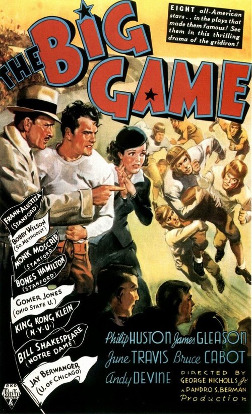 Обложка (Постер) Большая игра / The Big Game (1936) SATRip