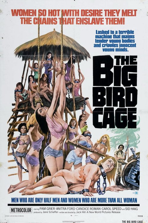 Обложка (Постер) Большая клетка для птиц / The Big Bird Cage (1972) SATRip Обложка (Постер) Большая клетка для птиц / The Big Bird Cage (1972) SATRip