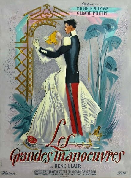 Обложка (Постер) Большие манёвры / Les grandes manoeuvres (1955) SATRip Обложка (Постер) Большие манёвры / Les grandes manoeuvres (1955) SATRip