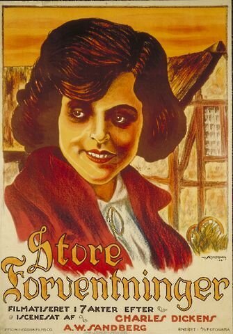 Обложка (Постер) Большие надежды / Store forventninger (1922) SATRip