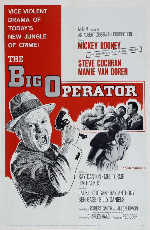Обложка (Постер) Большой управляющий / The Big Operator (1959) SATRip Обложка (Постер) Большой управляющий / The Big Operator (1959) SATRip