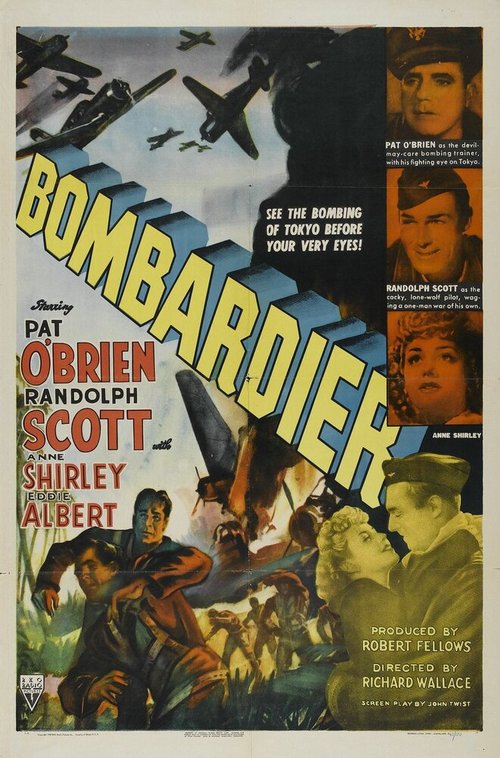 Обложка (Постер) Бомбардир / Bombardier (1943) SATRip Обложка (Постер) Бомбардир / Bombardier (1943) SATRip