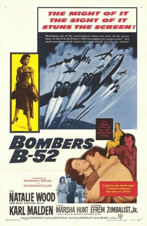 Обложка (Постер) Бомбардировщики Б-52 / Bombers B-52 (1957) SATRip Обложка (Постер) Бомбардировщики Б-52 / Bombers B-52 (1957) SATRip