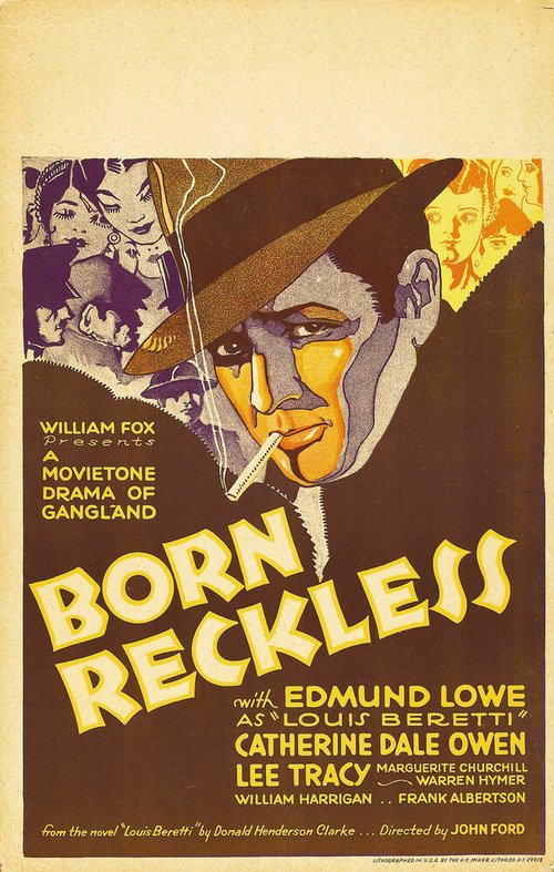 Обложка (Постер) Born Reckless (1930) SATRip