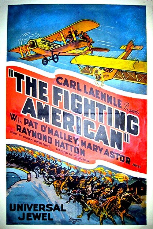 Обложка (Постер) Борящийся американец / The Fighting Adventurer (1924) SATRip