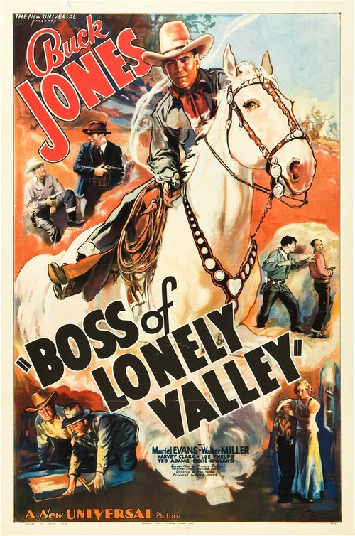 Обложка (Постер) Boss of Lonely Valley (1937) SATRip Обложка (Постер) Boss of Lonely Valley (1937) SATRip