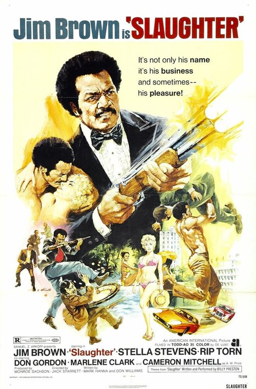 Обложка (Постер) Бойня / Slaughter (1972) SATRip Обложка (Постер) Бойня / Slaughter (1972) SATRip